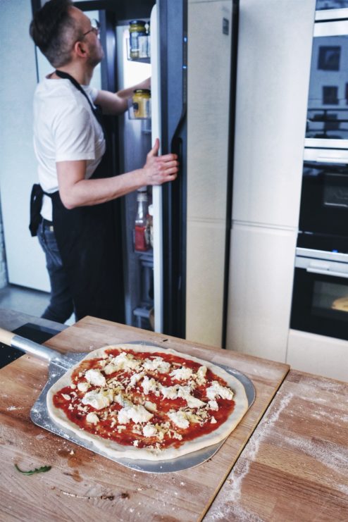 przepis na pizze, pizza rzymska, pizza w domu, jak zrobić pizze, wloskie przepisy, comfort food